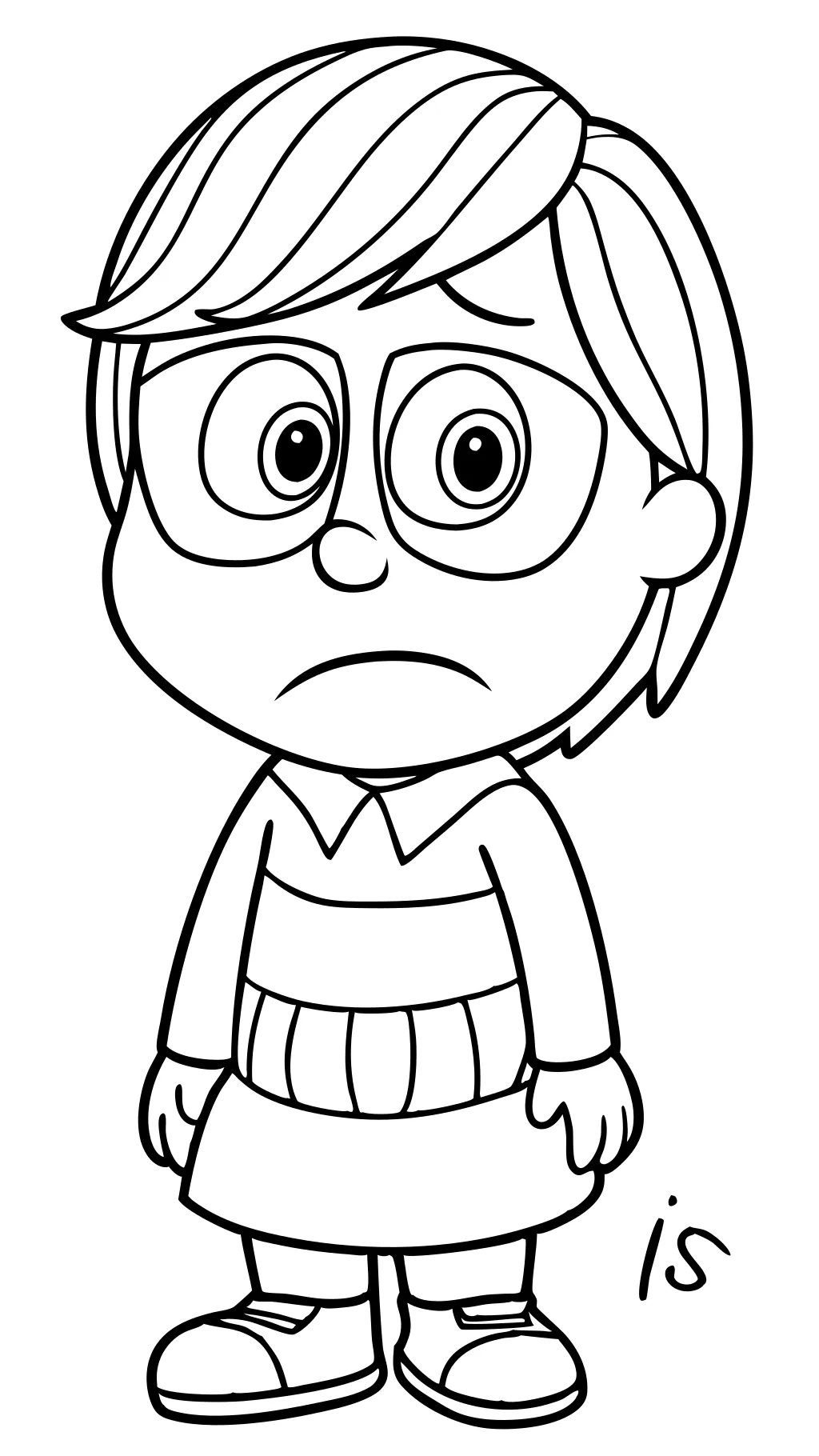 inside out 2 coloring pages ennui